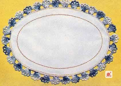 Pomander Walk Edging Pattern #8076