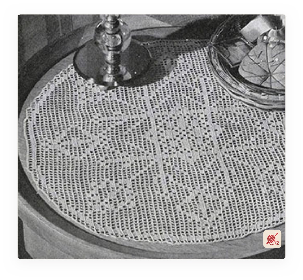 Filet Doily Pattern #3-46