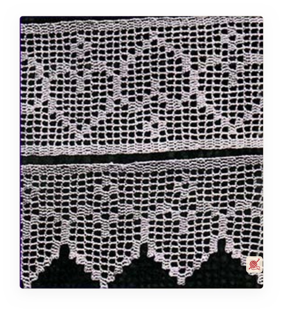 Filet Edging Pattern #8571