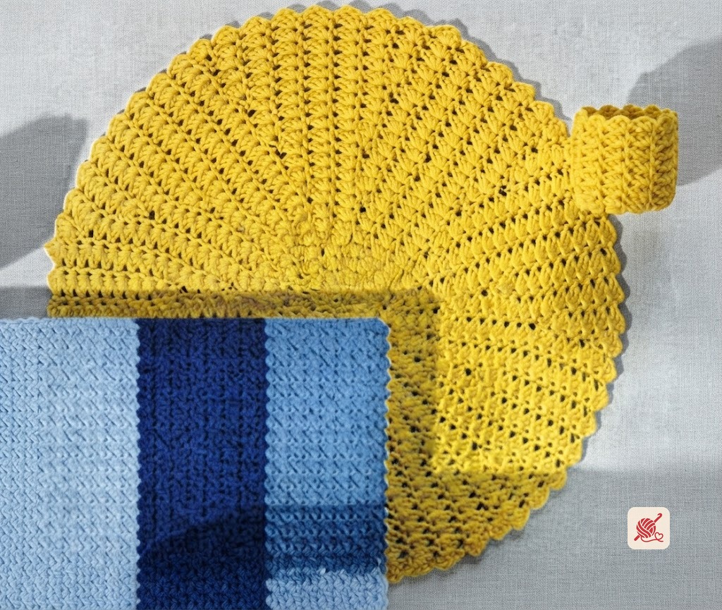 Windmill Place Mat & Glass Jacket Pattern #S-410