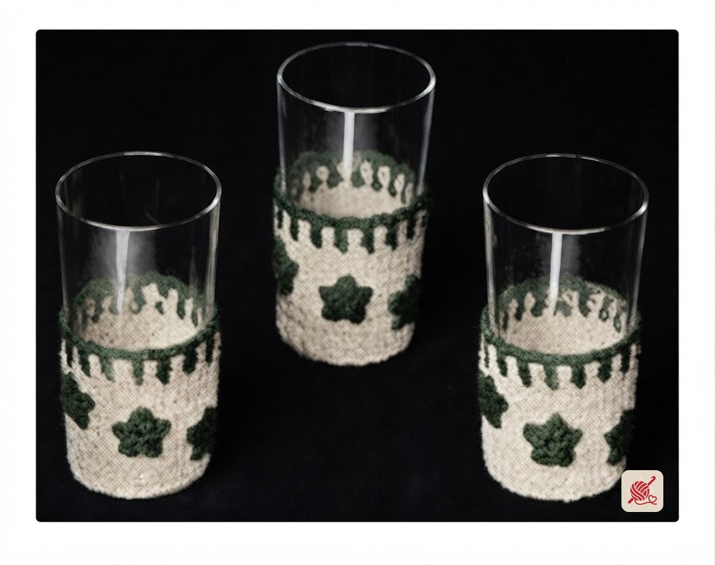 Star Spangled Glass Jackets Pattern