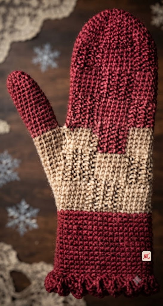 Chain Mesh Glove Pattern #78