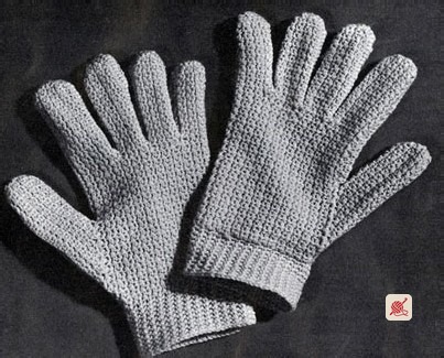 Easy Crocheted Gloves Pattern