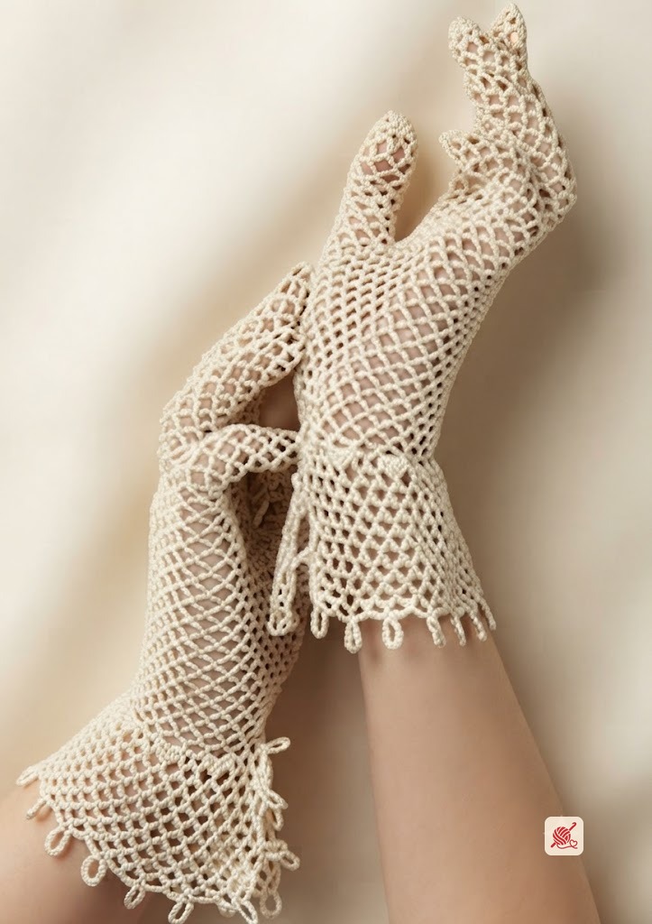 Lattice Loop Gloves Pattern #2075