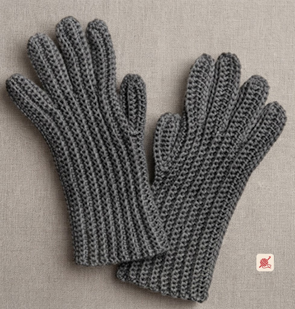 Mens Crochet Gloves Pattern #624