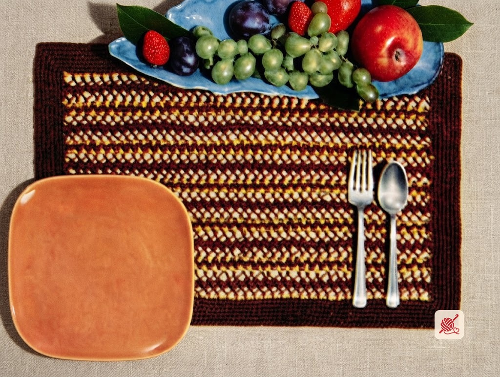Hairpin Lace Place Mat Pattern #S-476