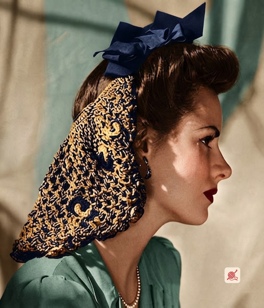 Bow Snood Pattern #1152