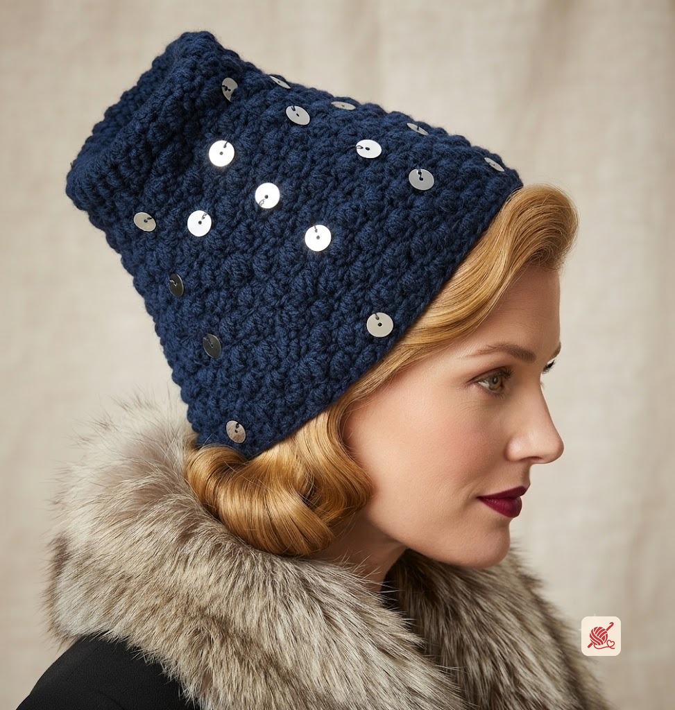 Hat with Various Trimmings Pattern #1153