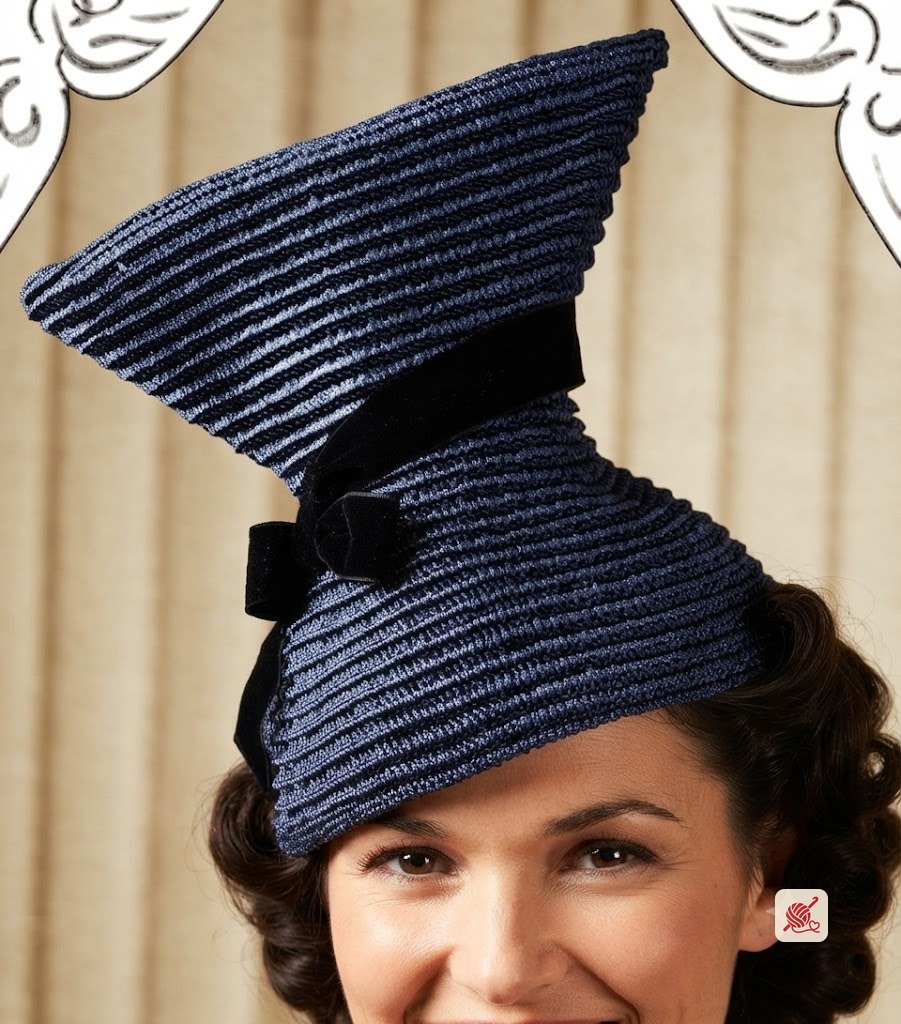 Hour Glass Hat Pattern #2331