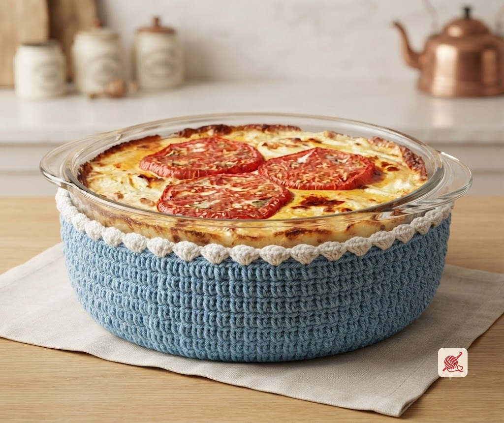 Round Casserole Jacket Pattern #S-419