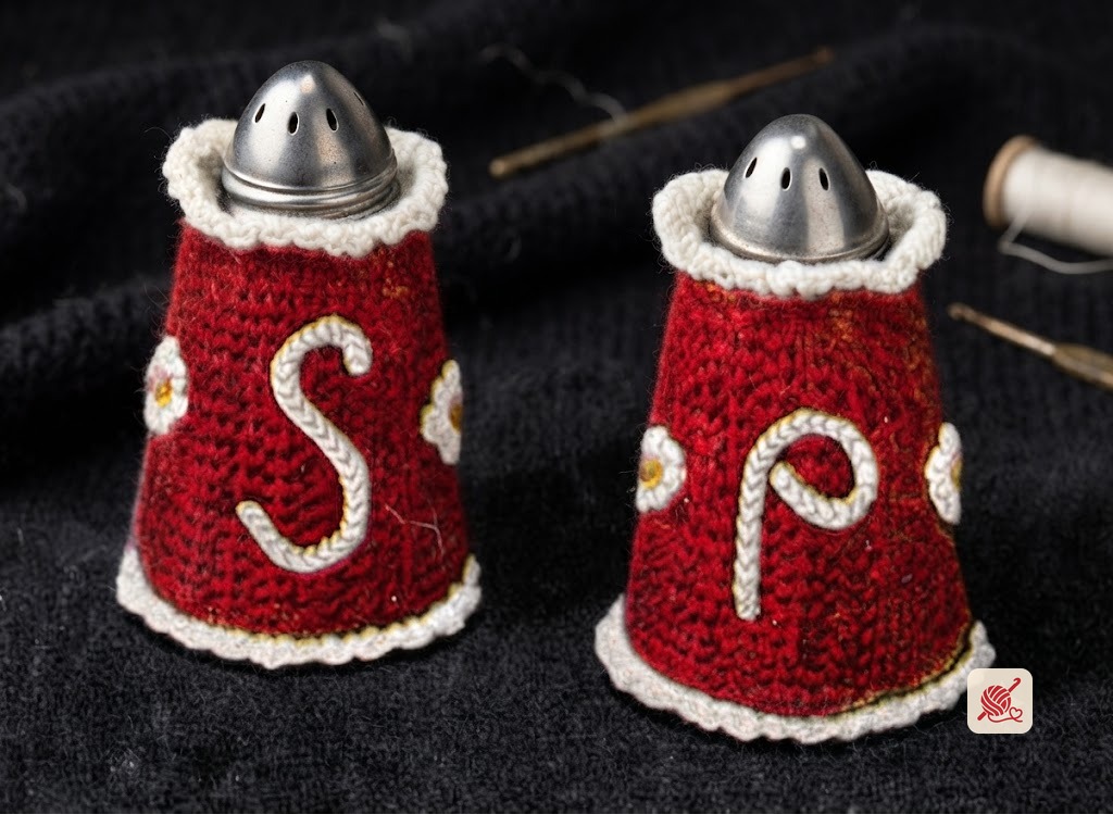 Salt & Pepper Shakers Pattern #7087