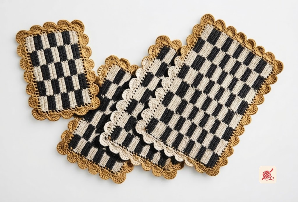 Hot Plate Mats Pattern #215