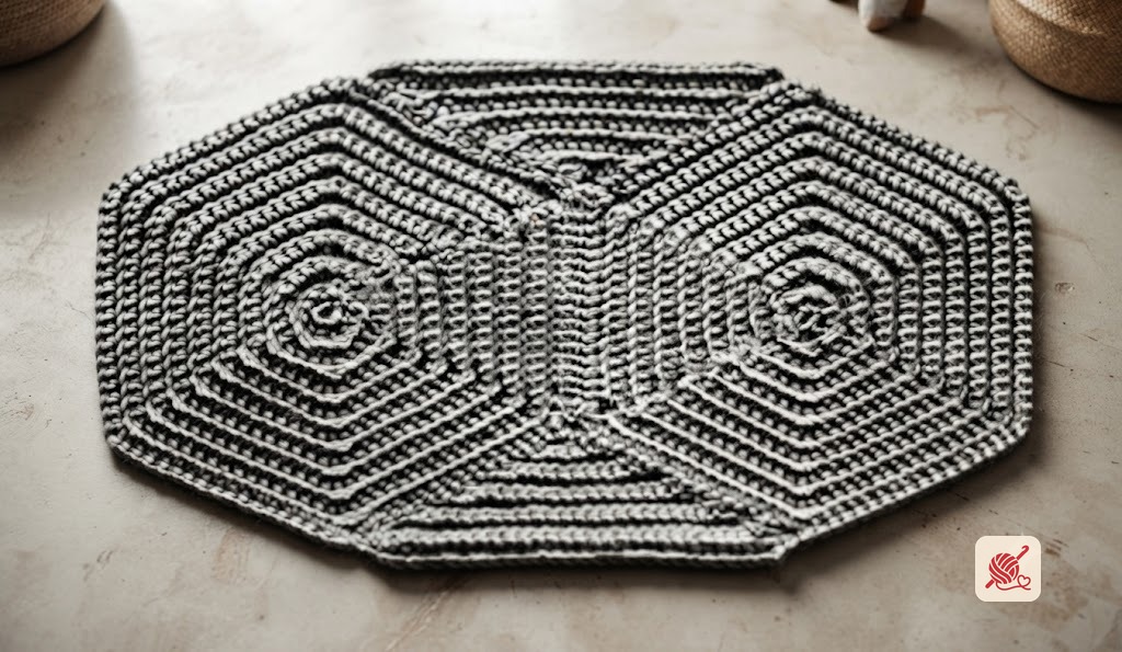 Hexagon Dish Mat Pattern #759