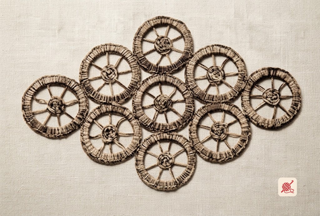 Hot Plate Mat Pattern #935