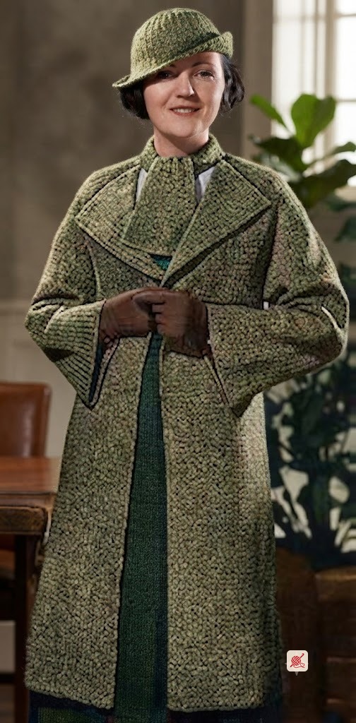 Tweed Mixture Topcoat Pattern #17