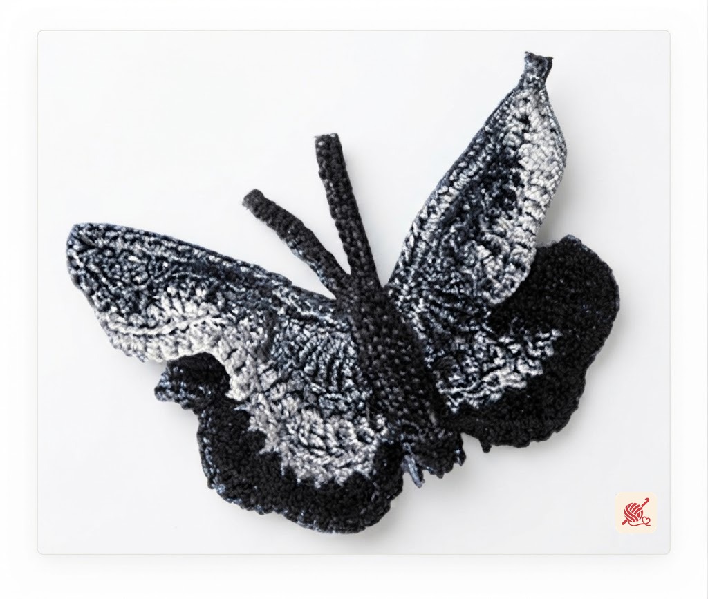 Butterfly Hair-Do Pattern #1163