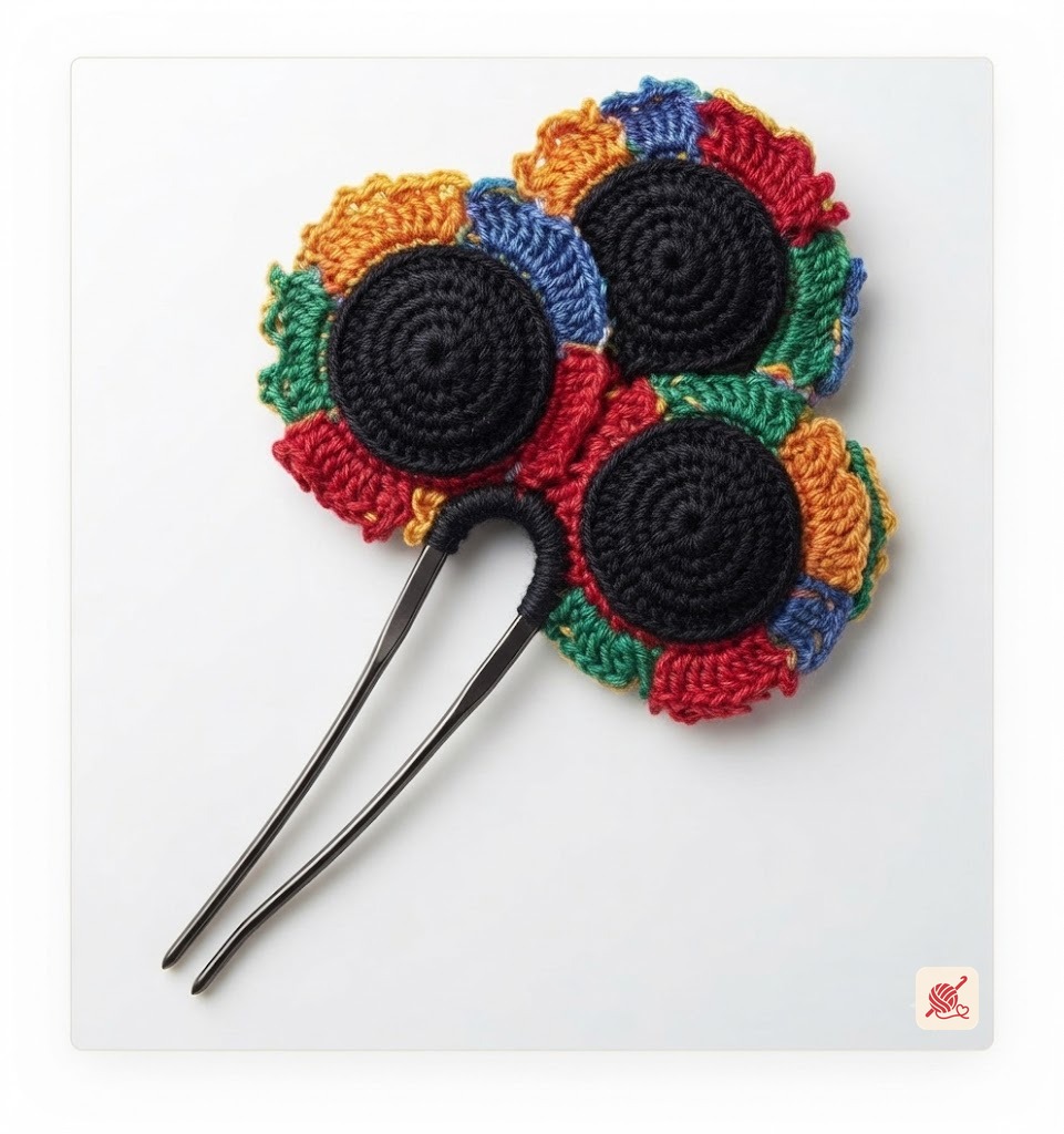 Decorative Hair Pin Pattern