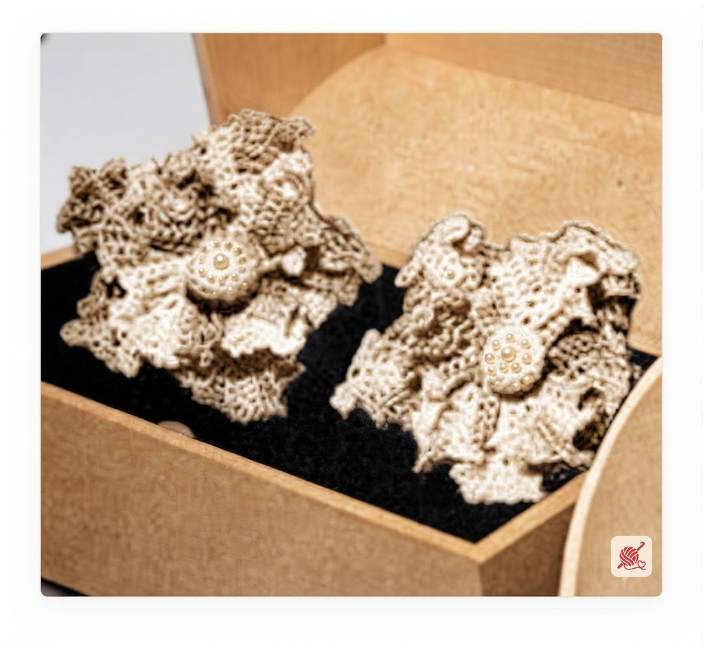 Flowerette Earrings Pattern #2639