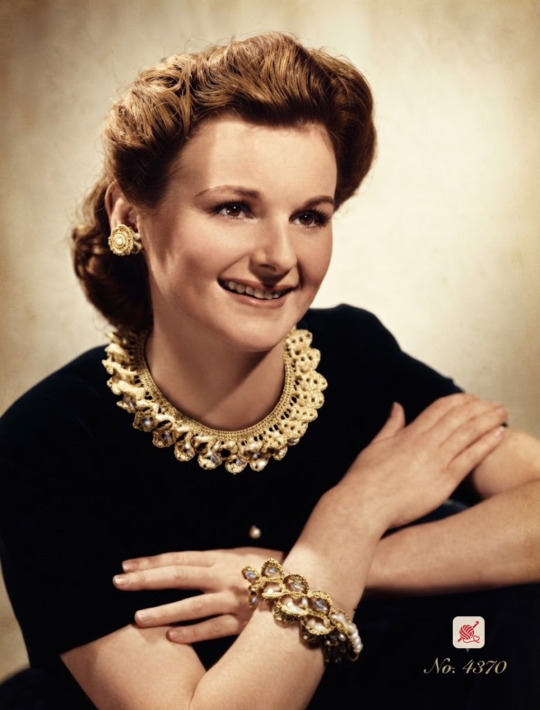 Necklace, Bracelet and Earring Set Pattern #1520