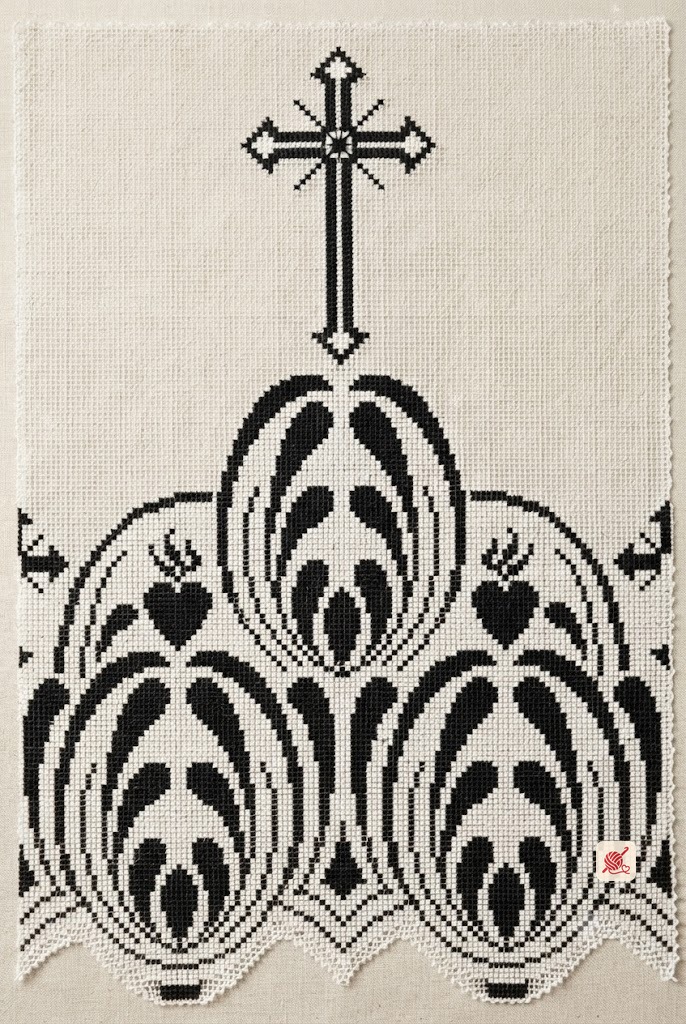 Wide Altar Filet Pattern #9042