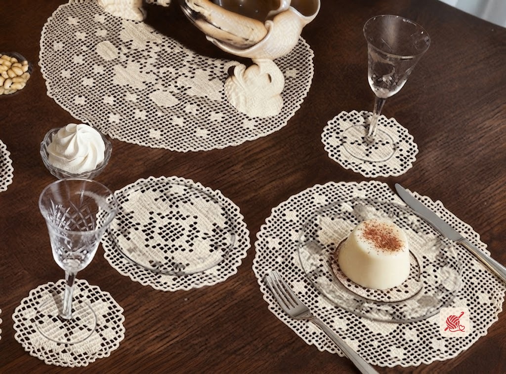 Kate Greenaway Luncheon Set Pattern #7320