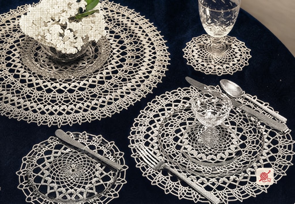 Laurel Luncheon Set Pattern #7262