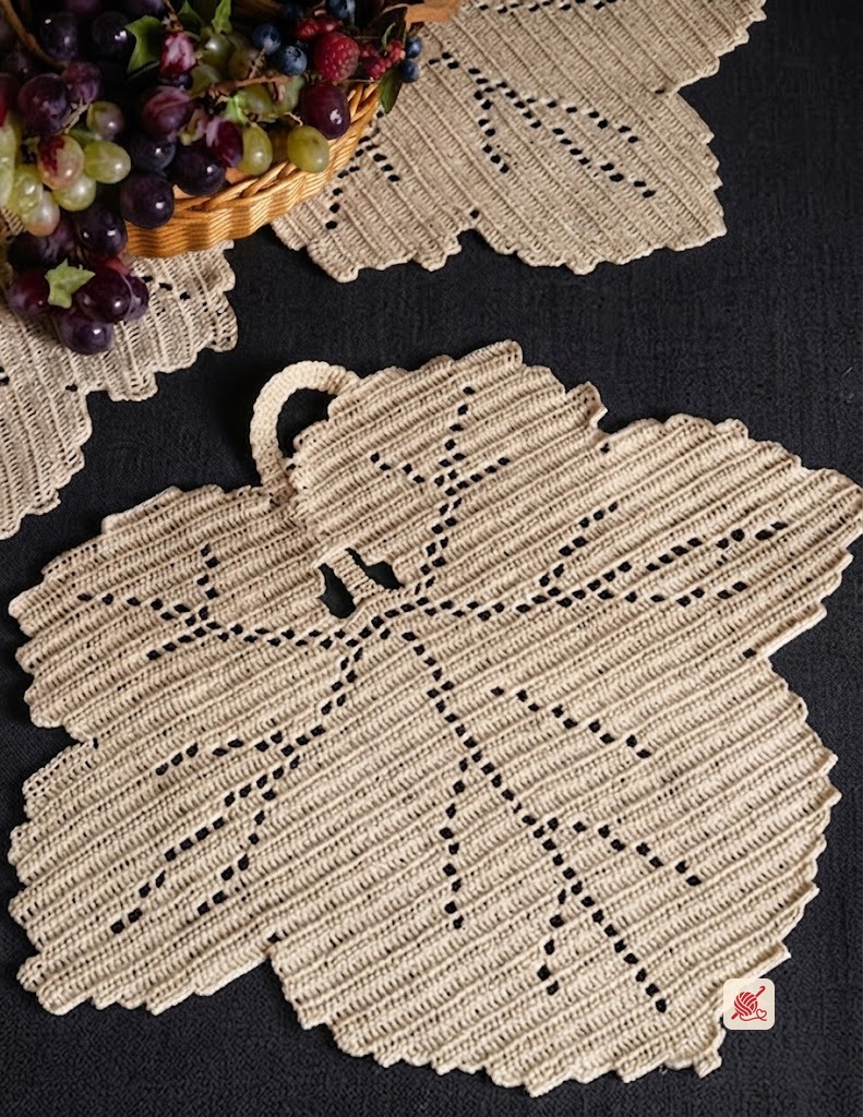 Maple Leaf Luncheon Set Pattern #4501