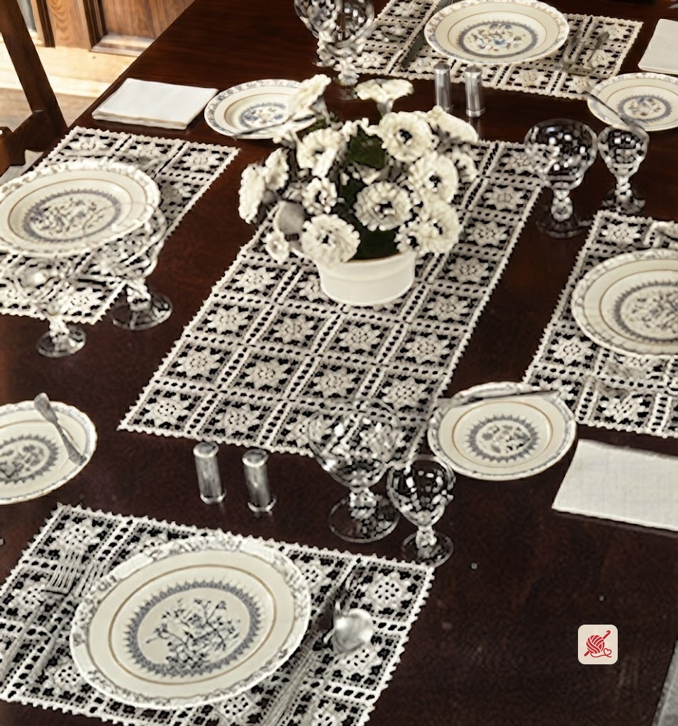 One O'Clock Luncheon Set Pattern #7337