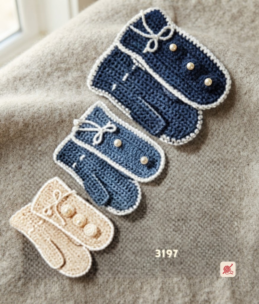 Easy Crochet Mittens