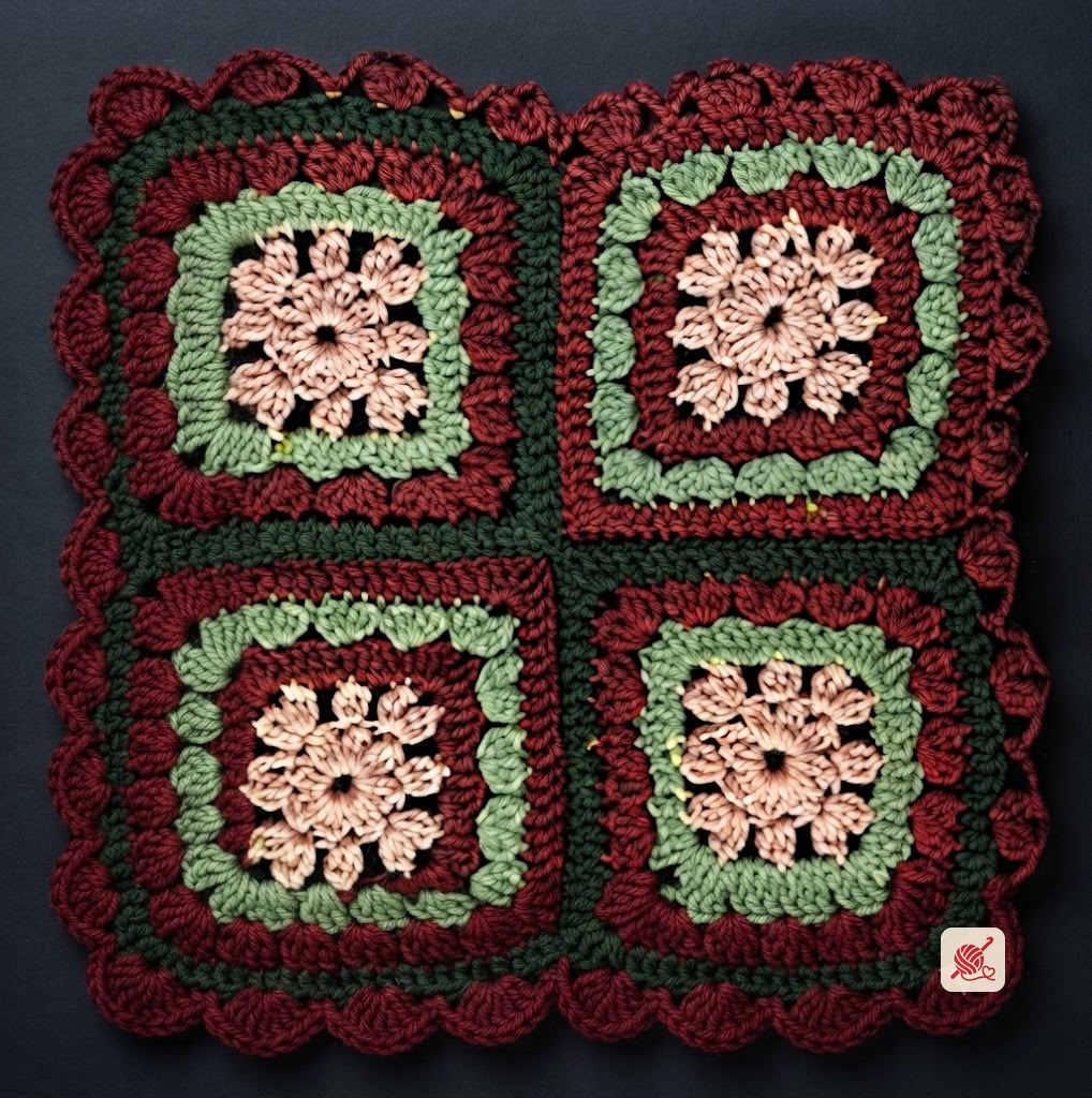 Clover Patch Afghan Pattern #639