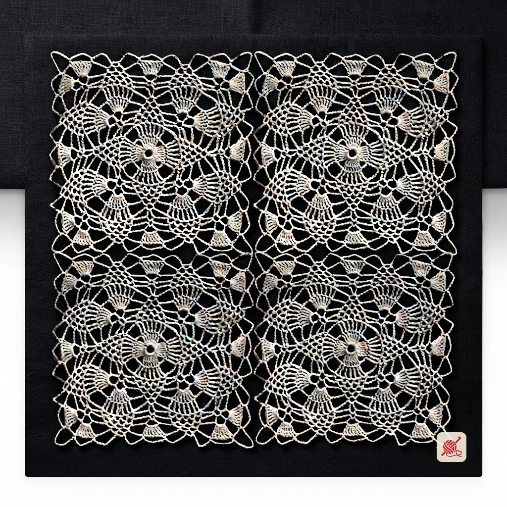 Pineapple Square Pattern #S-742