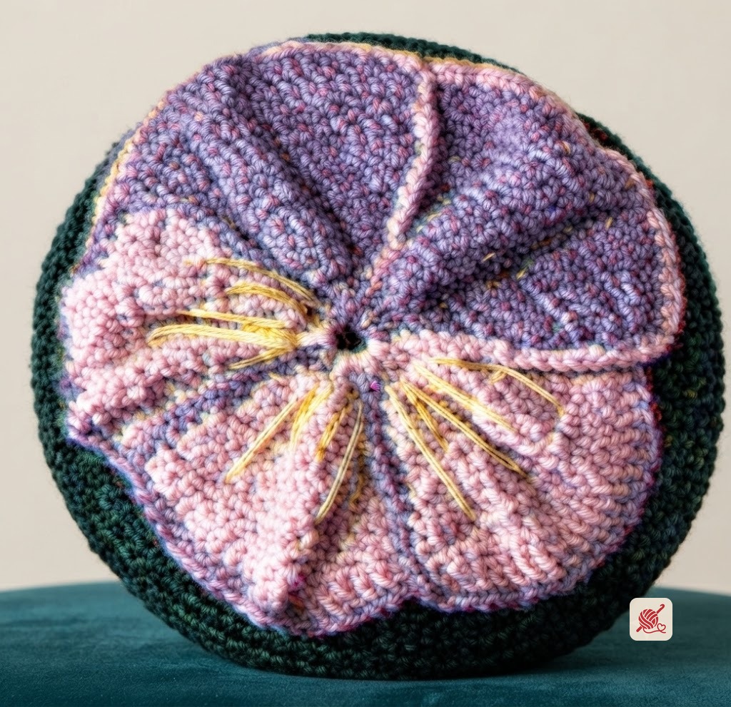 Pansy Pillow Pattern
