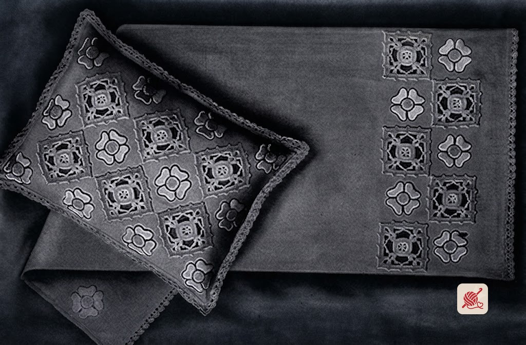 Scarf #6006 and Pillow #5754 Patterns