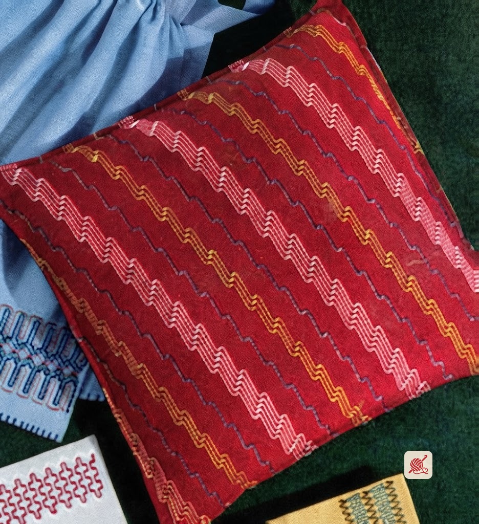 Wine Pillow Pattern