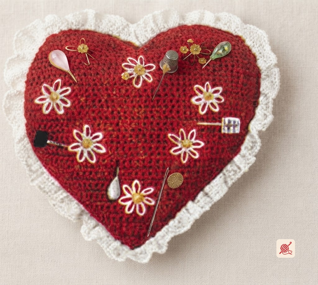 Porky Dot Pin Cushion Pattern #7094