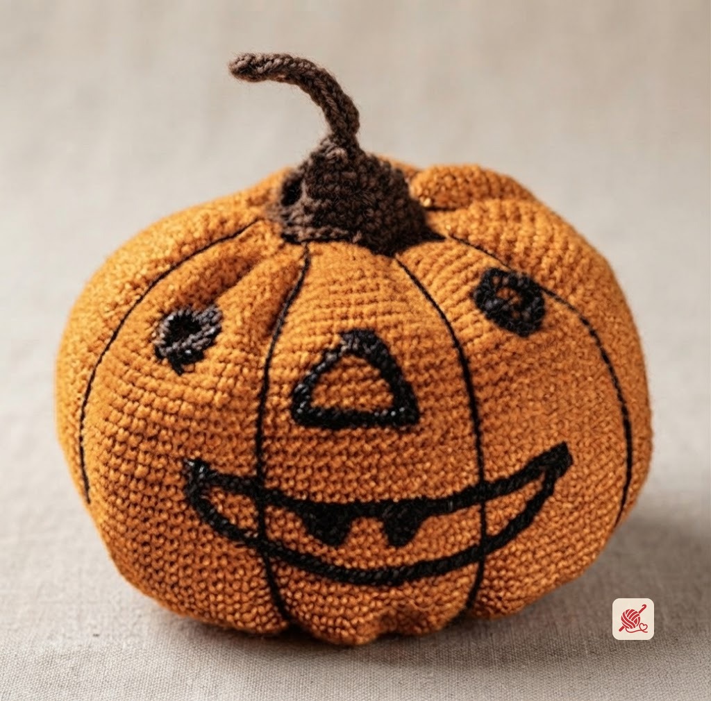 Pumpkin Pin Cushion Pattern #9022