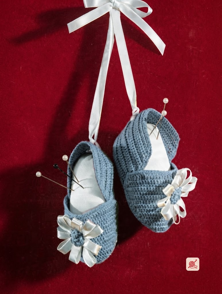 Baby Booties Pin Cushion Pattern