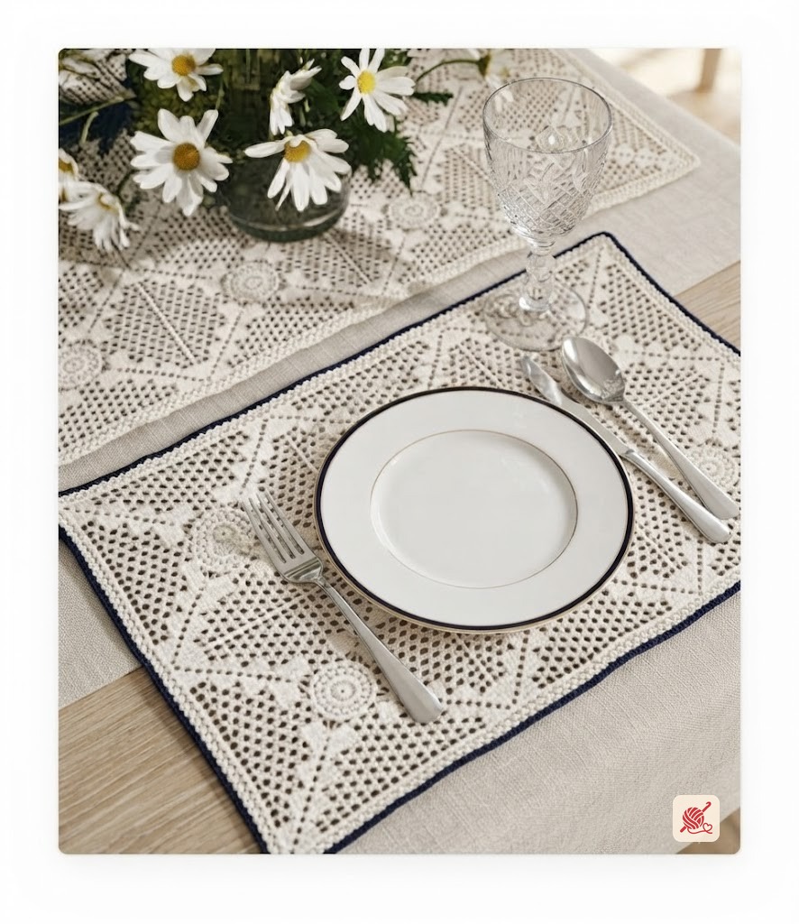 Placemats & Runner Pattern #7712