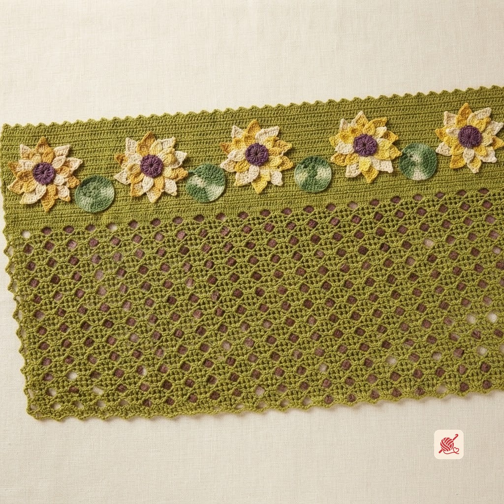 Water Lily Place Mat Pattern #8