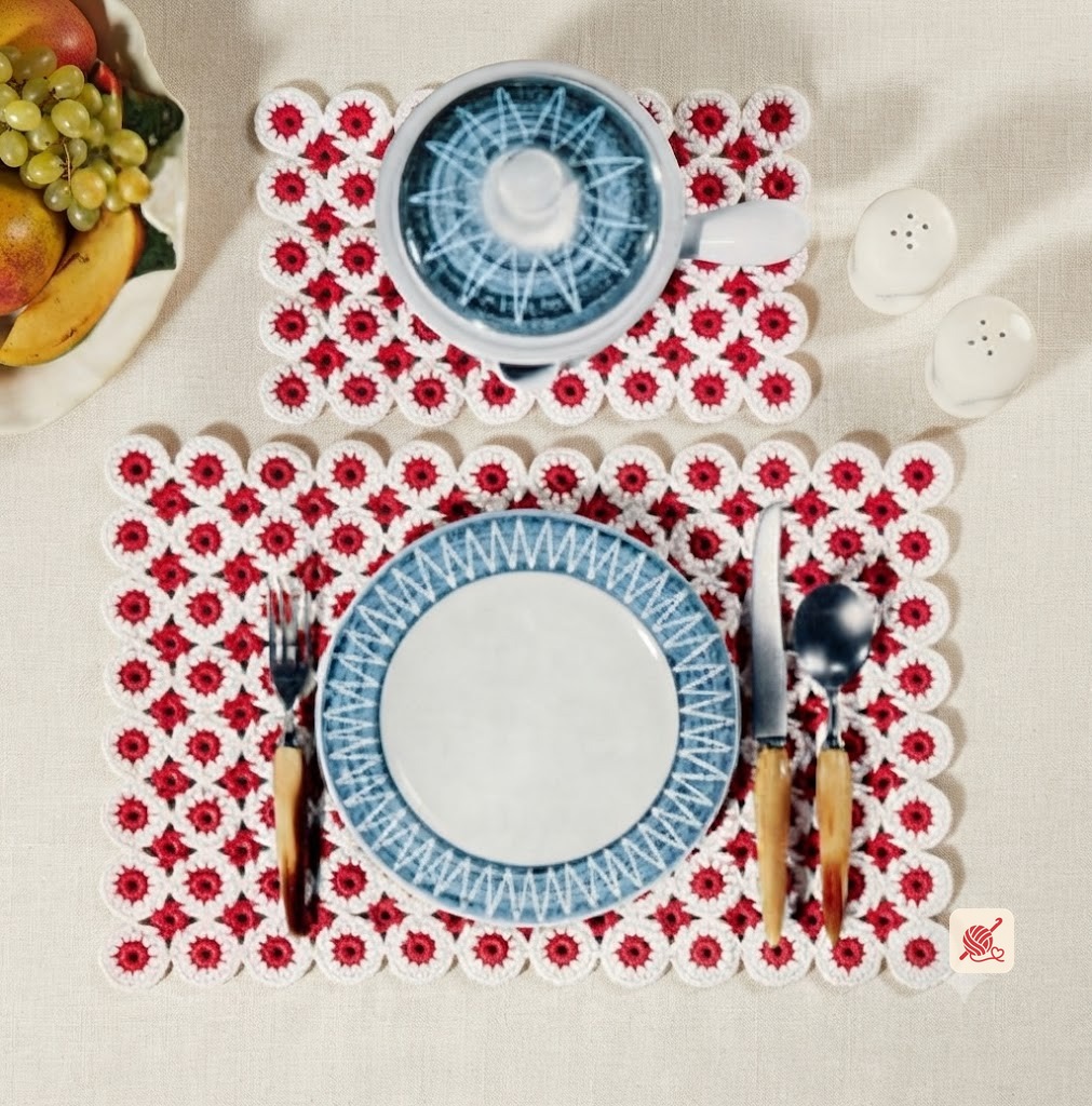 Place Mat & Hot Plate Mat Pattern #S-495