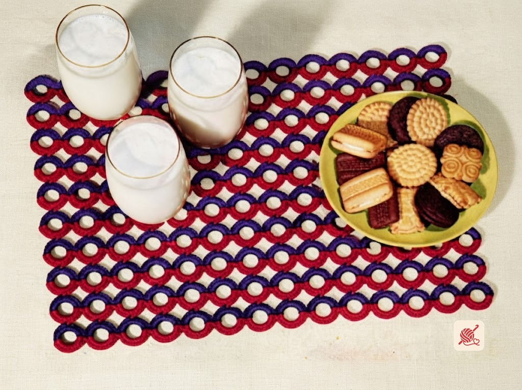 Bone Ring Place Mat Pattern #S-496