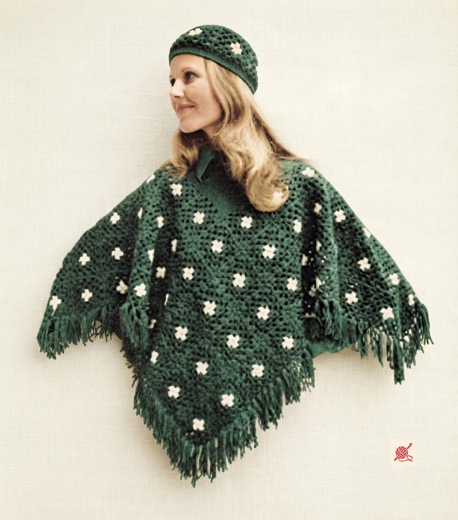 Poncho & Cap I crochet pattern