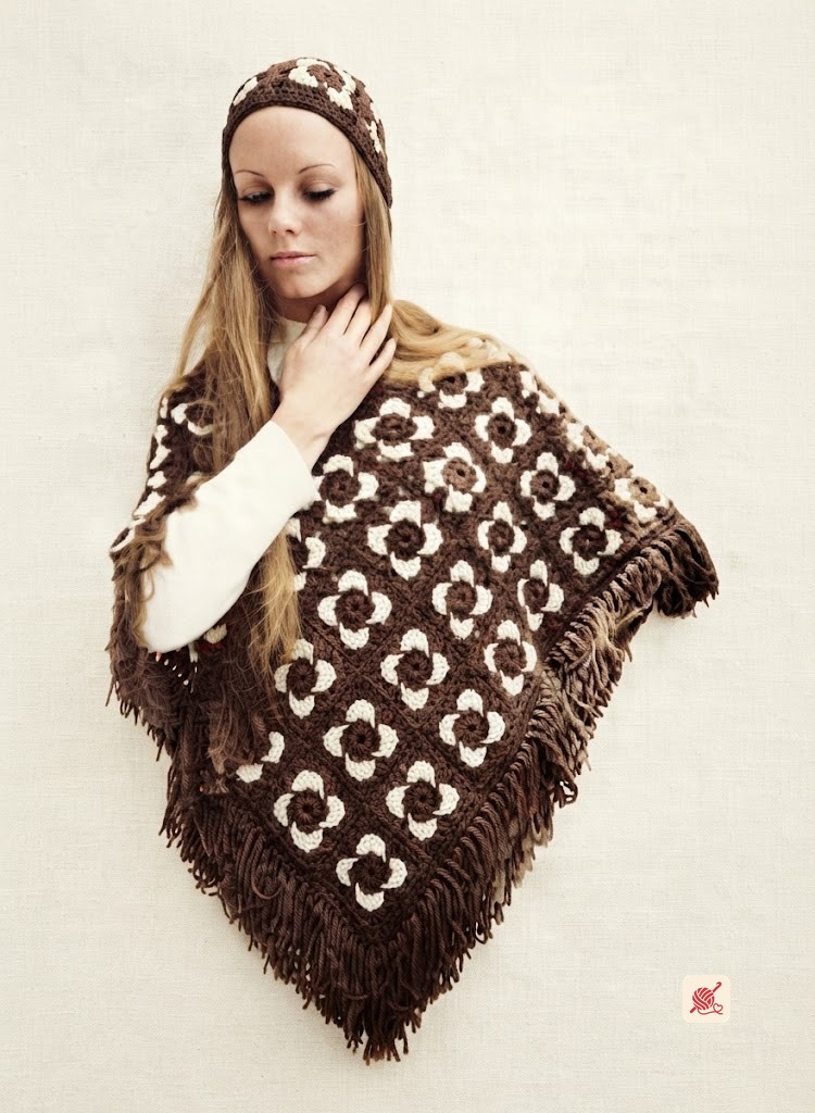 Poncho & Cap II crochet pattern
