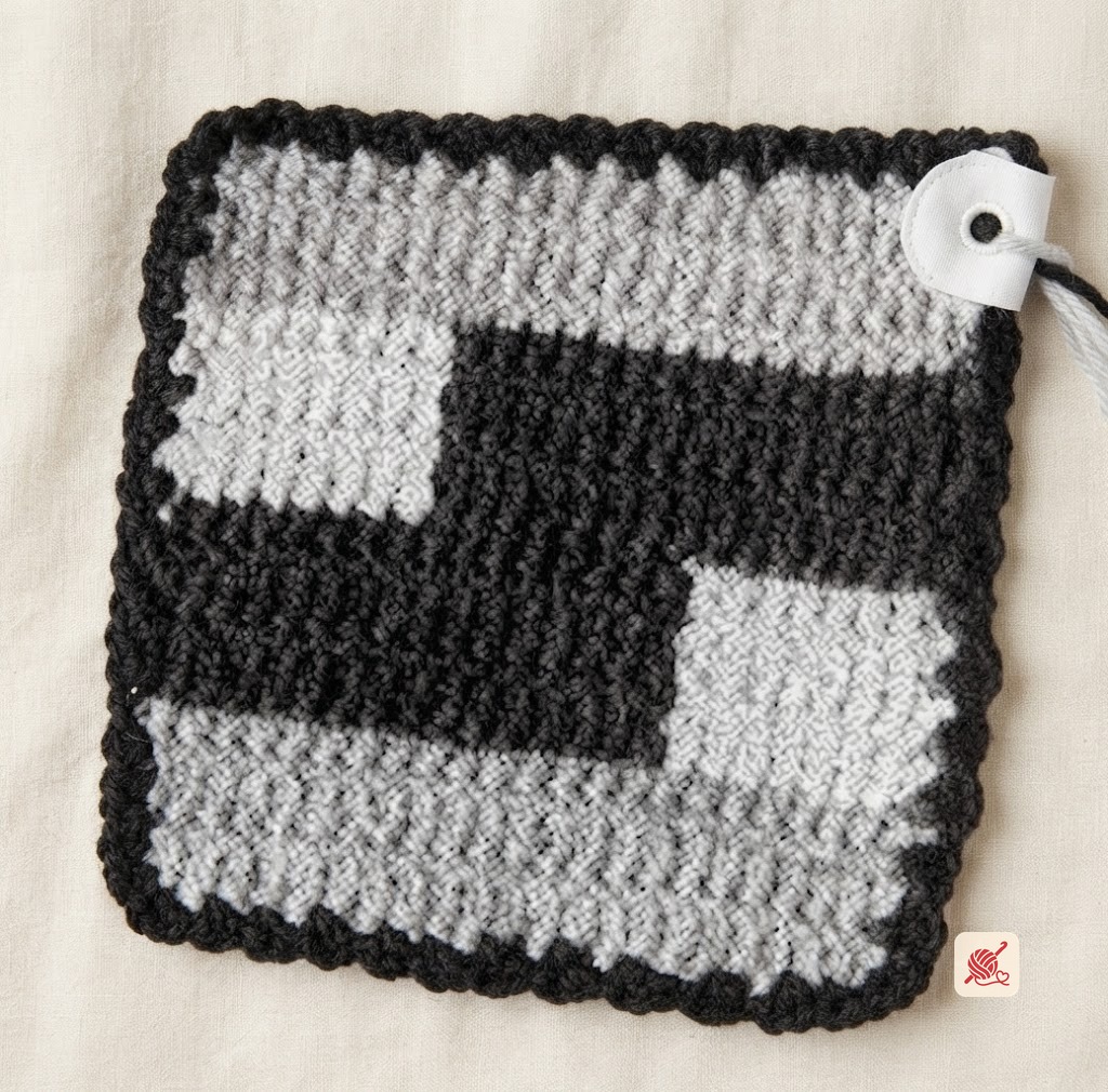American Modern Potholder Pattern