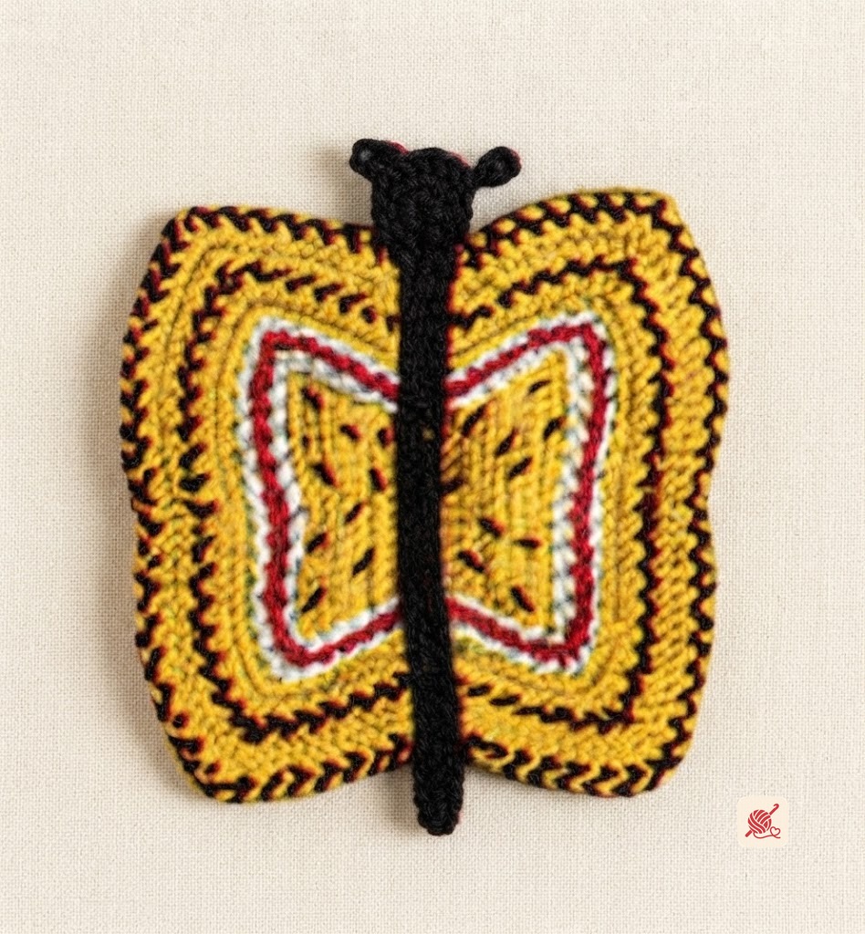 Butterfly Pot Holder Pattern #S-510