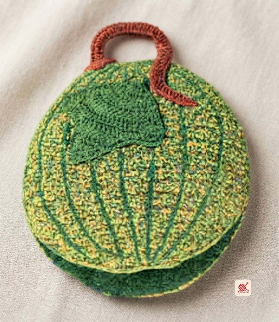 Canteloupe Potholder Pattern #S-74