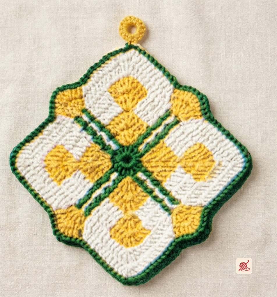 Crossbar Potholder Pattern
