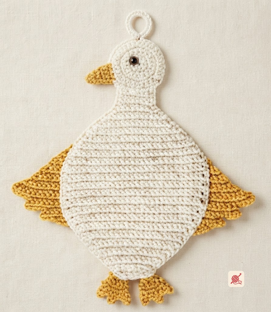 Duck Potholder Pattern #S-354