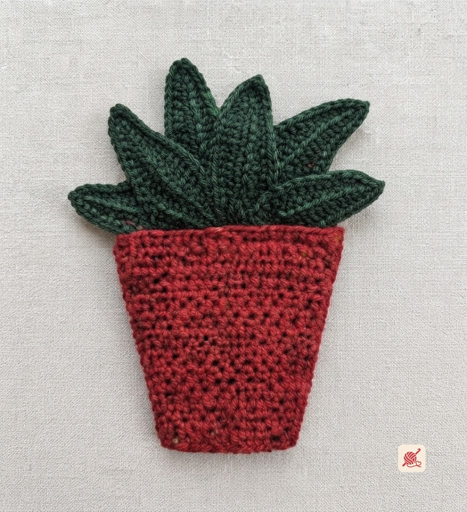 Flowerpot Pot Holder Pattern #S-512