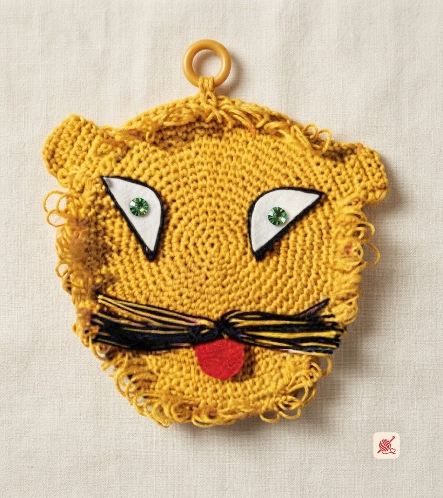 Lion Pot Holder Pattern #S-700